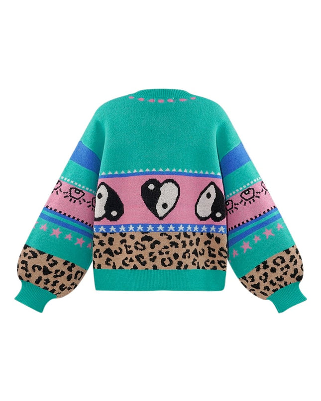 Dreamy Days vest - roze blauw