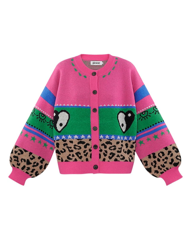 Dreamy Days vest - roze blauw