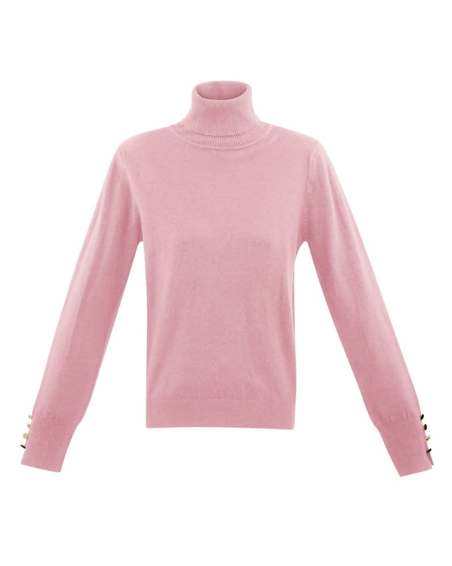 Tender Touch turtleneck - pink