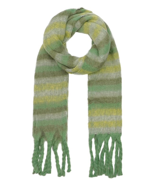 Life in Stripes scarf - pink