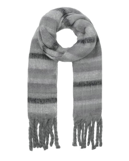 Life in Stripes scarf - pink