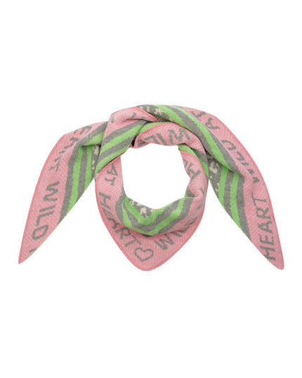 Wintersjaal wild heart - multi