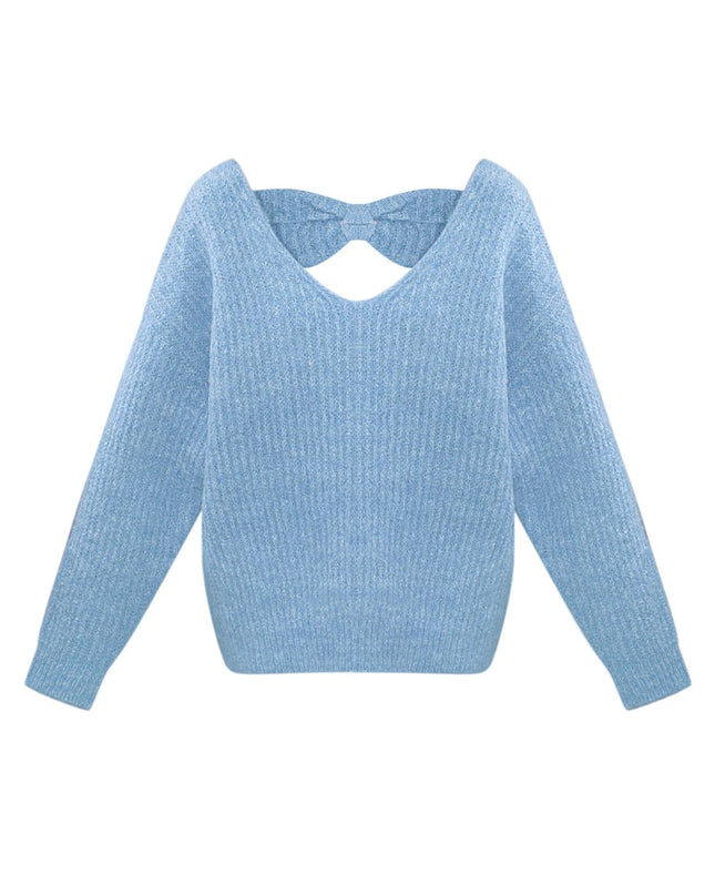 Bowtiful sweater - blue