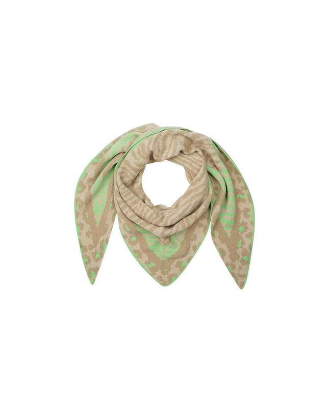 Vibrant vibes sjaal - groen