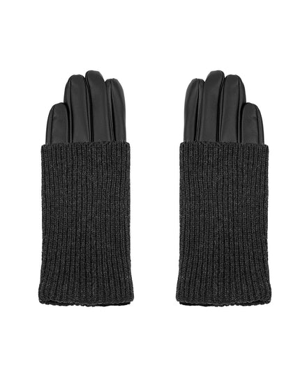 Cozy Knit gloves - grey