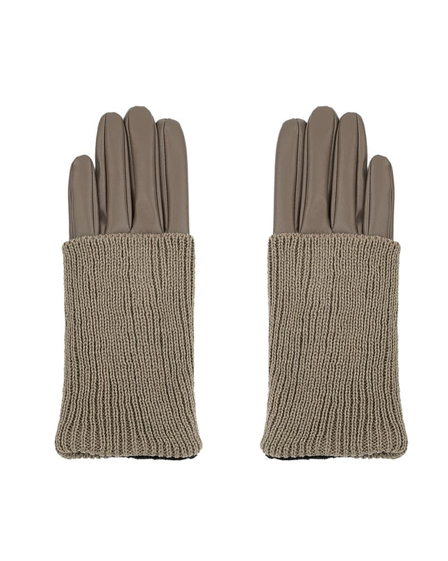 Cozy Knit gloves - grey
