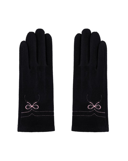 Delicate bow handschoenen