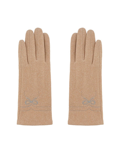Delicate bow handschoenen