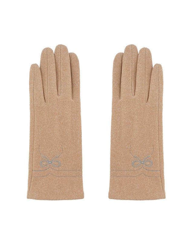 Delicate bow handschoenen