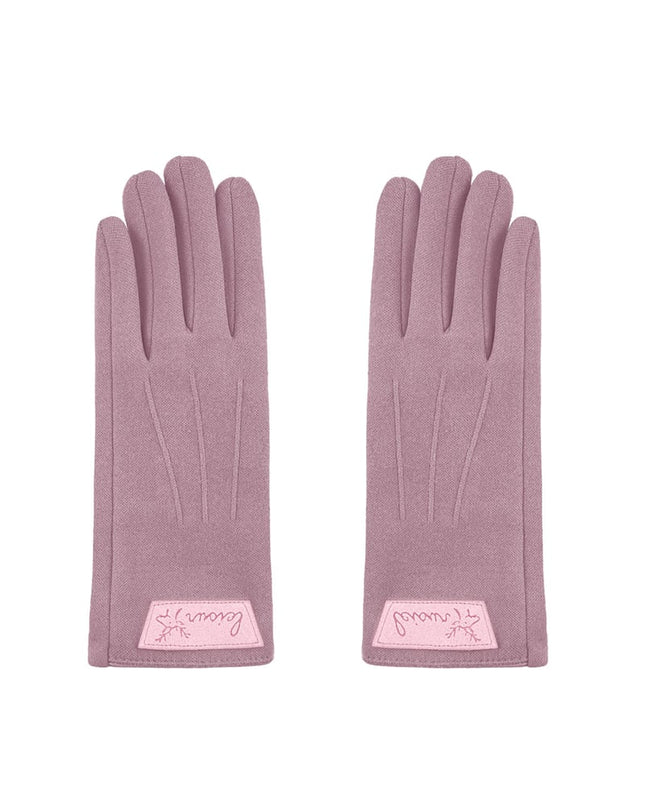 Timeless chic glove - blue