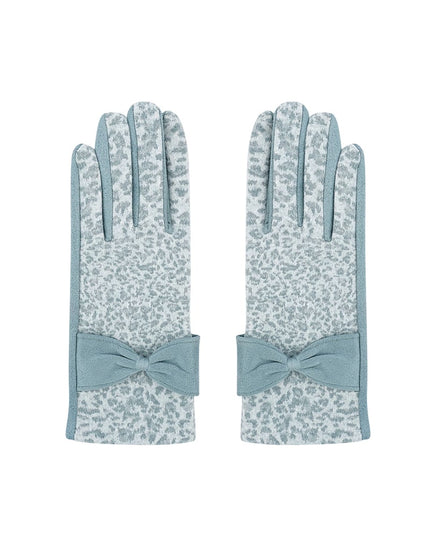 Leopard chic handschoenen