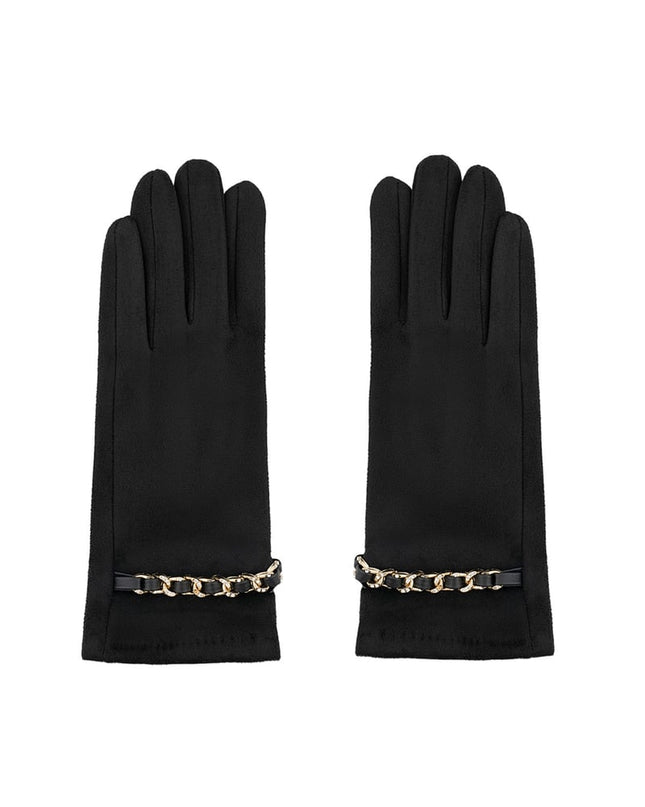 Glamour glove - black