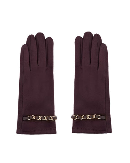 Glamour glove - black