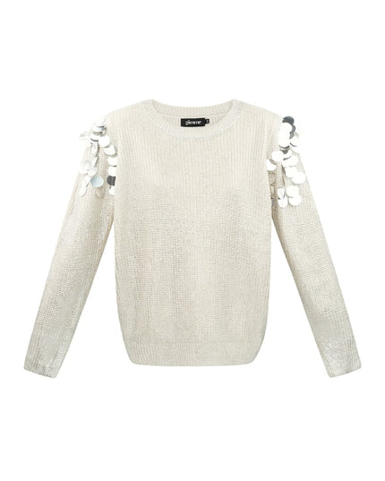 sequin sparkle sweater - black & 