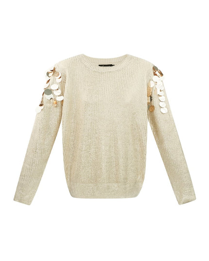 sequin sparkle sweater - black & 