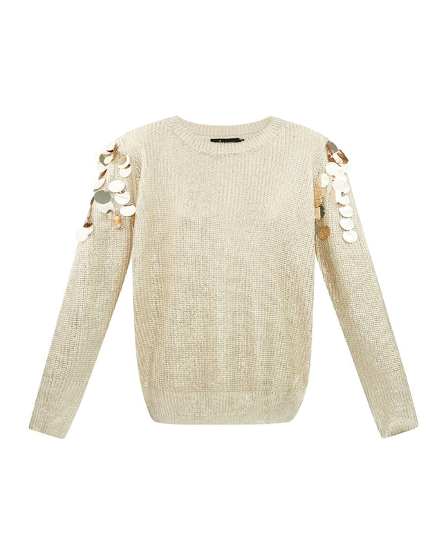 sequin sparkle sweater - black & 