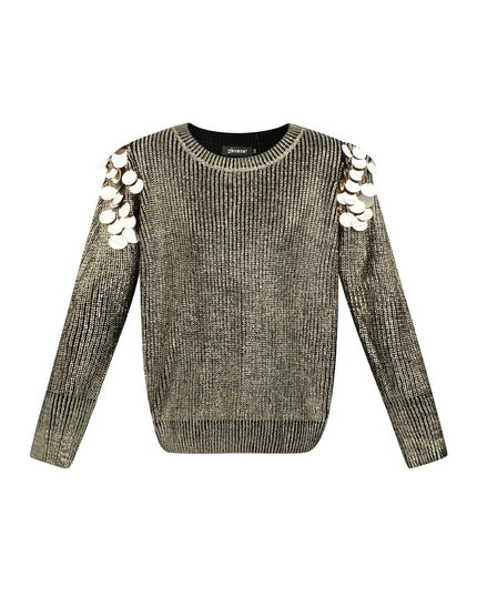 sequin sparkle sweater - black & 