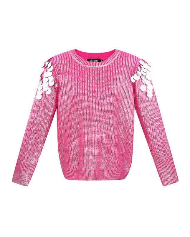 sequin sparkle sweater - black & 