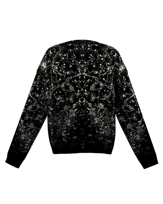 Sweater sparkle statement - black