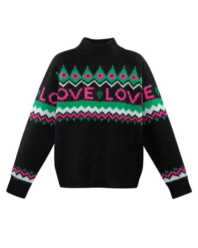 Love Sweater Weather sweater - white