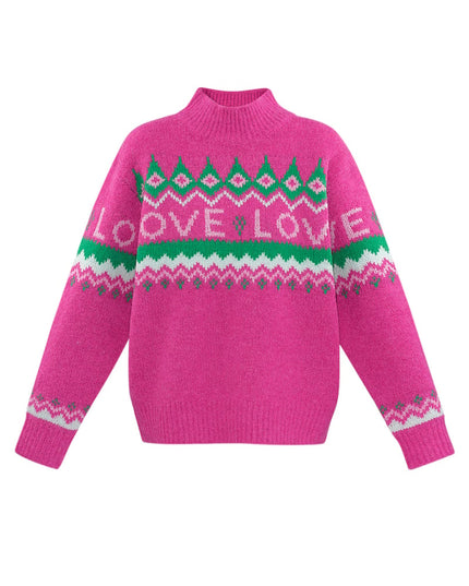Love Sweater Weather sweater - white