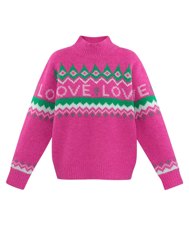 Love Sweater Weather sweater - white