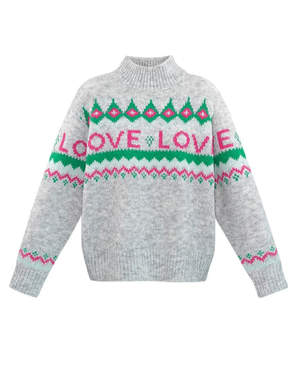 Love Sweater Weather sweater - white