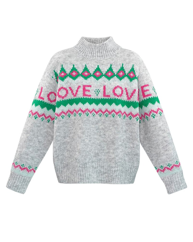 Love Sweater Weather sweater - white