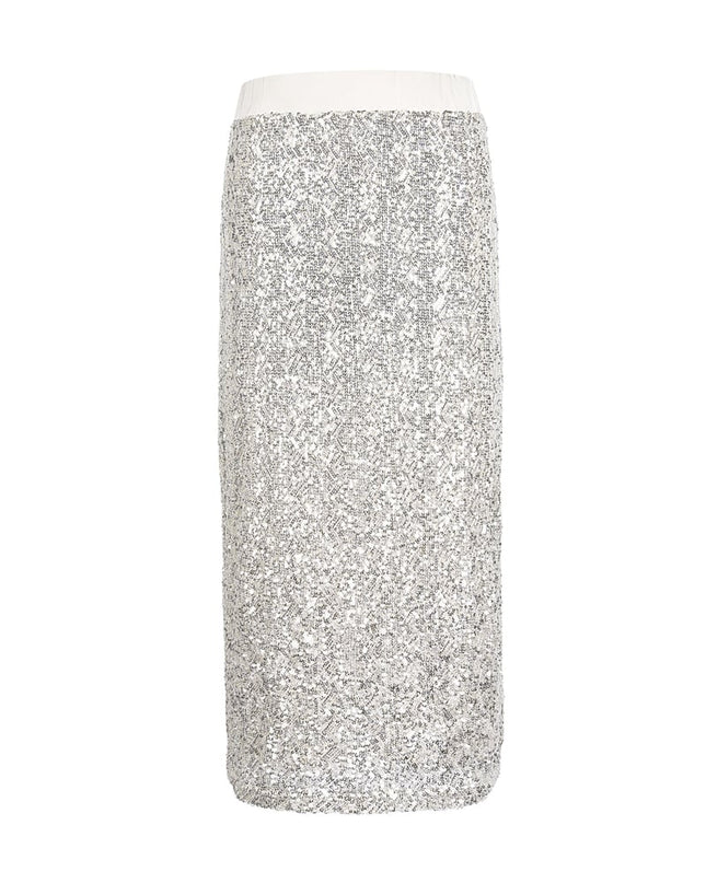 Glitter skirt - black