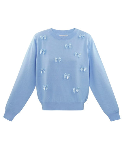 Bow & Grace sweater - pink