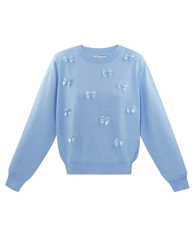 Bow & Grace sweater - pink