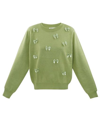 Bow & Grace sweater - pink