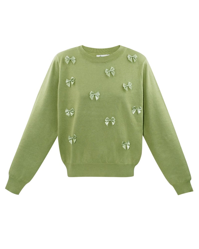 Bow & Grace sweater - pink