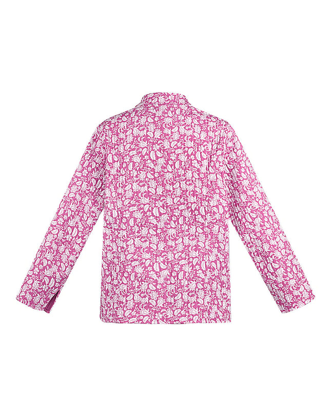 Jas roze print