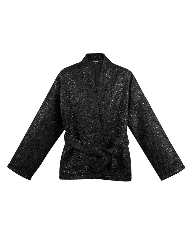 Glitter dream jacket - black