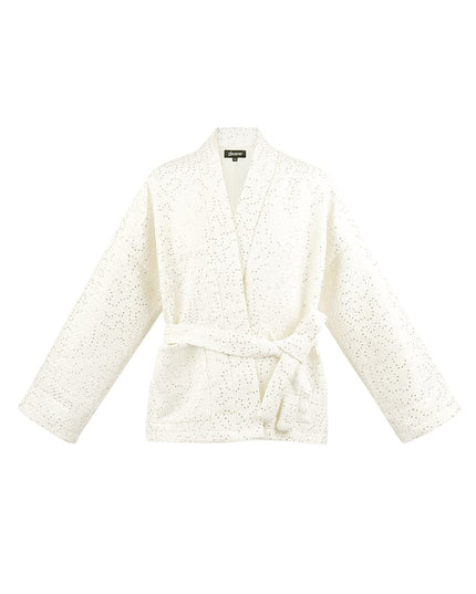 Glitter dream jacket - black