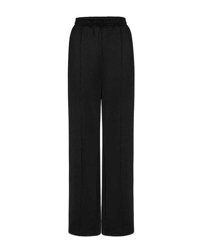 Pants with hearts on the side - red