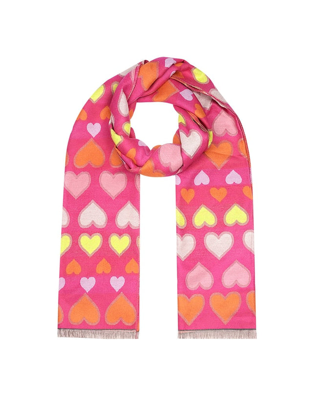 Sjaal hearts all over