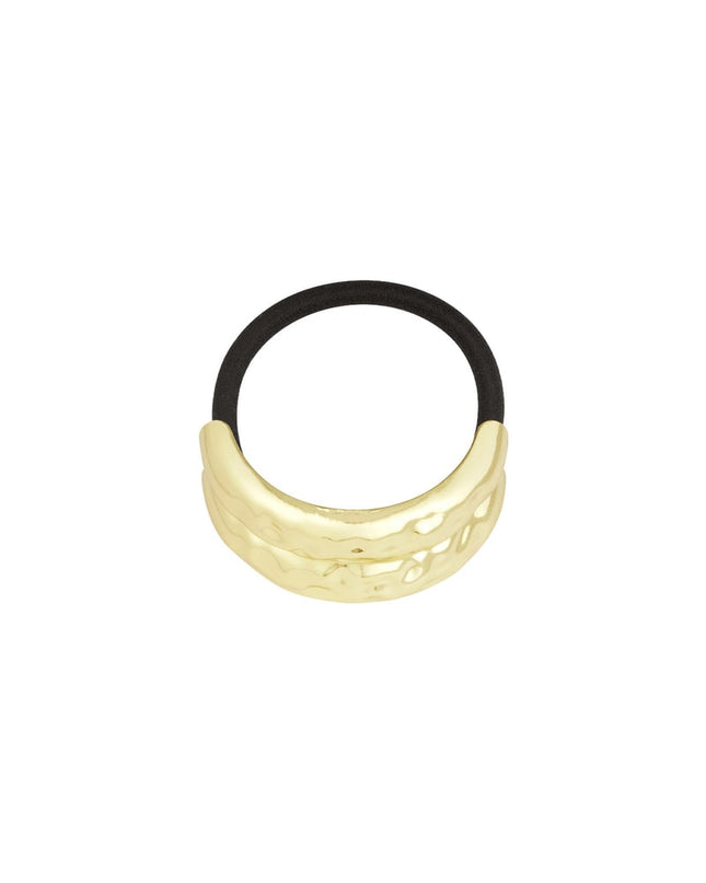 textured elegance haarelastiek