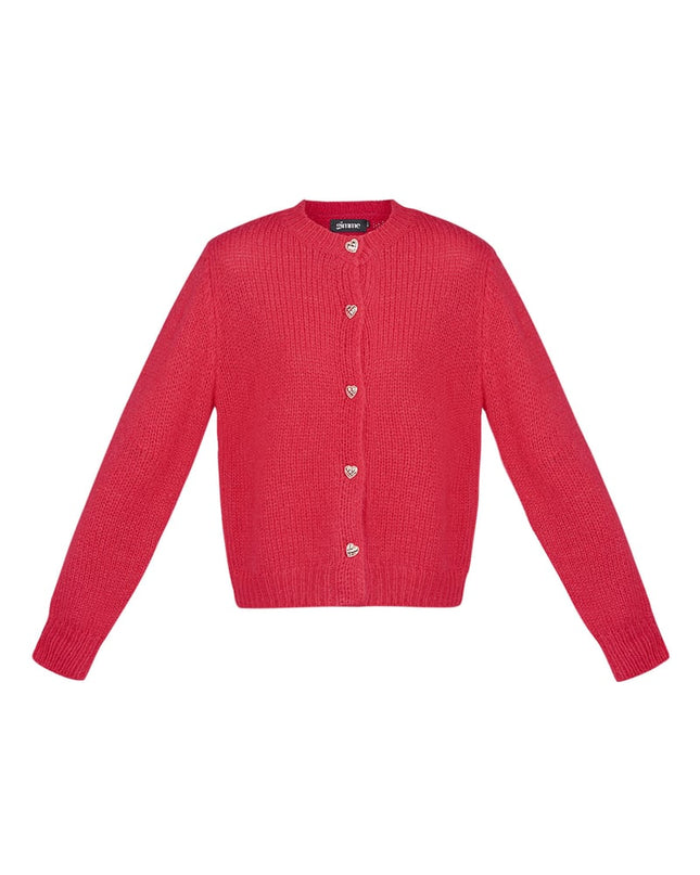 Knitted Love Cardigan - grey