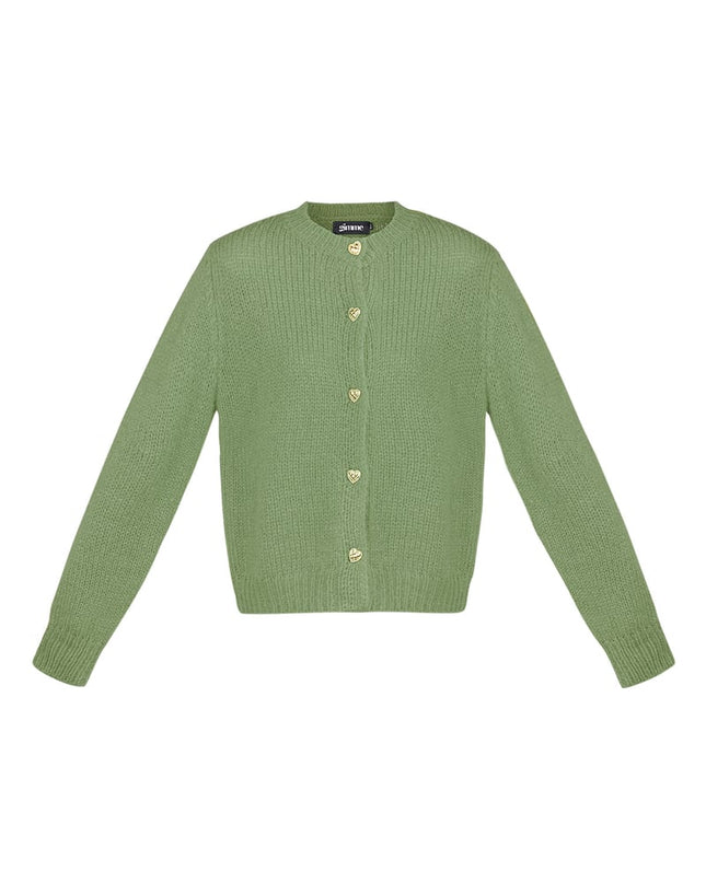 Knitted Love Cardigan - grey