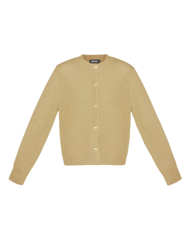 Knitted Love Cardigan - grey