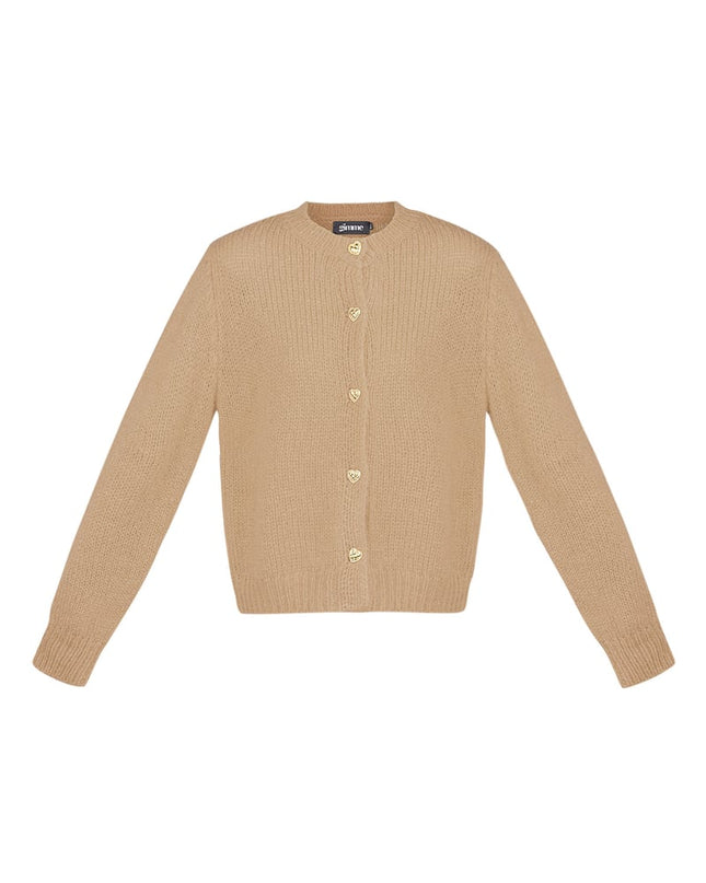 Knitted Love Cardigan - grey