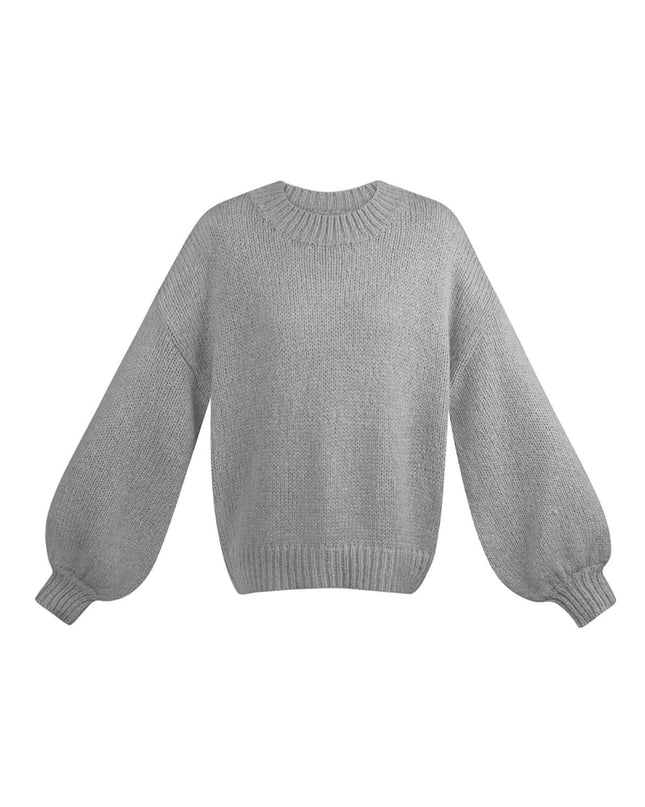 Winter essential sweater - grey