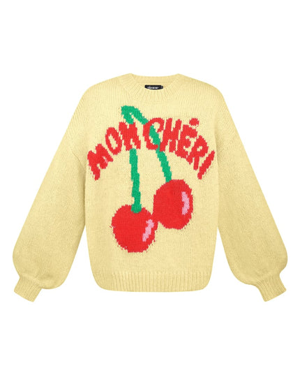 My Cheri sweater - yellow