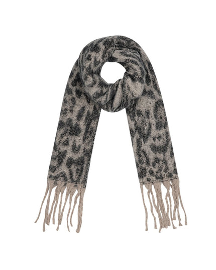 Sjaal met panterprint