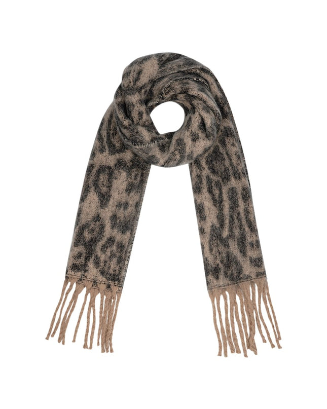 Sjaal met panterprint