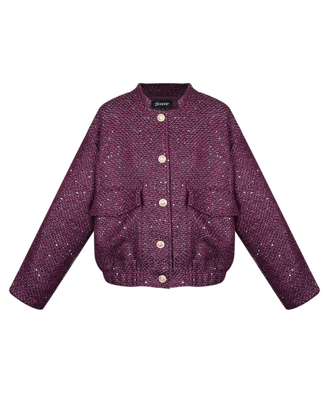 Bomber jacket refined must - Pink