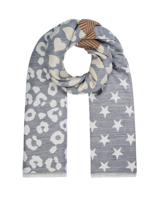 Sjaal ster & leopard duo