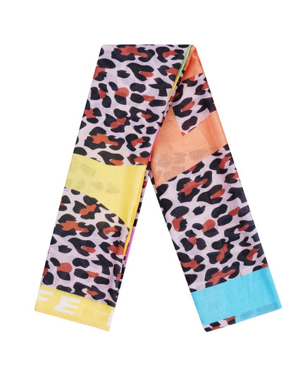 Sjaal festive panterprint